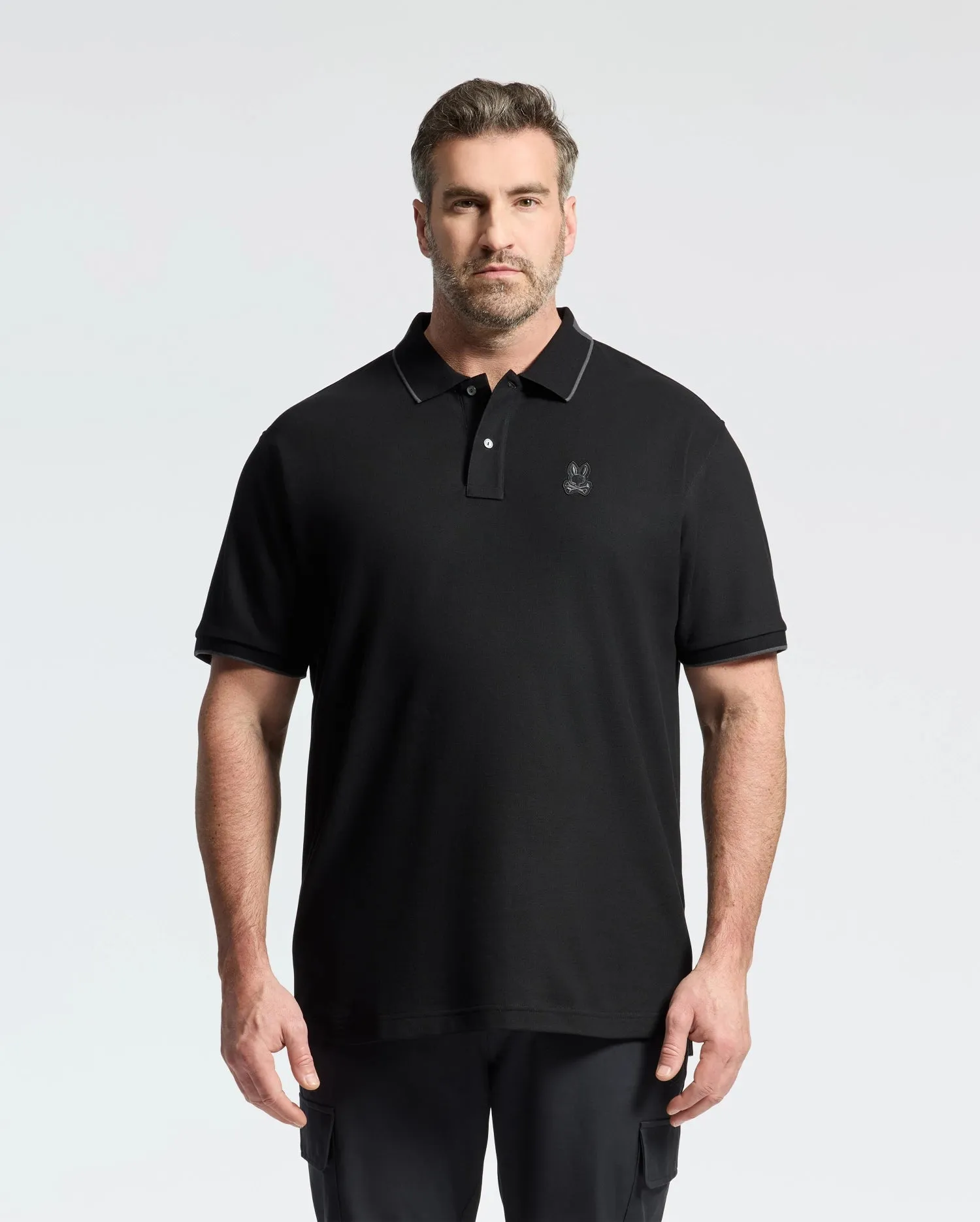MENS BIG AND TALL NEW CASTLE PIQUE POLO - B9K487F200 sold by Psycho Bunny