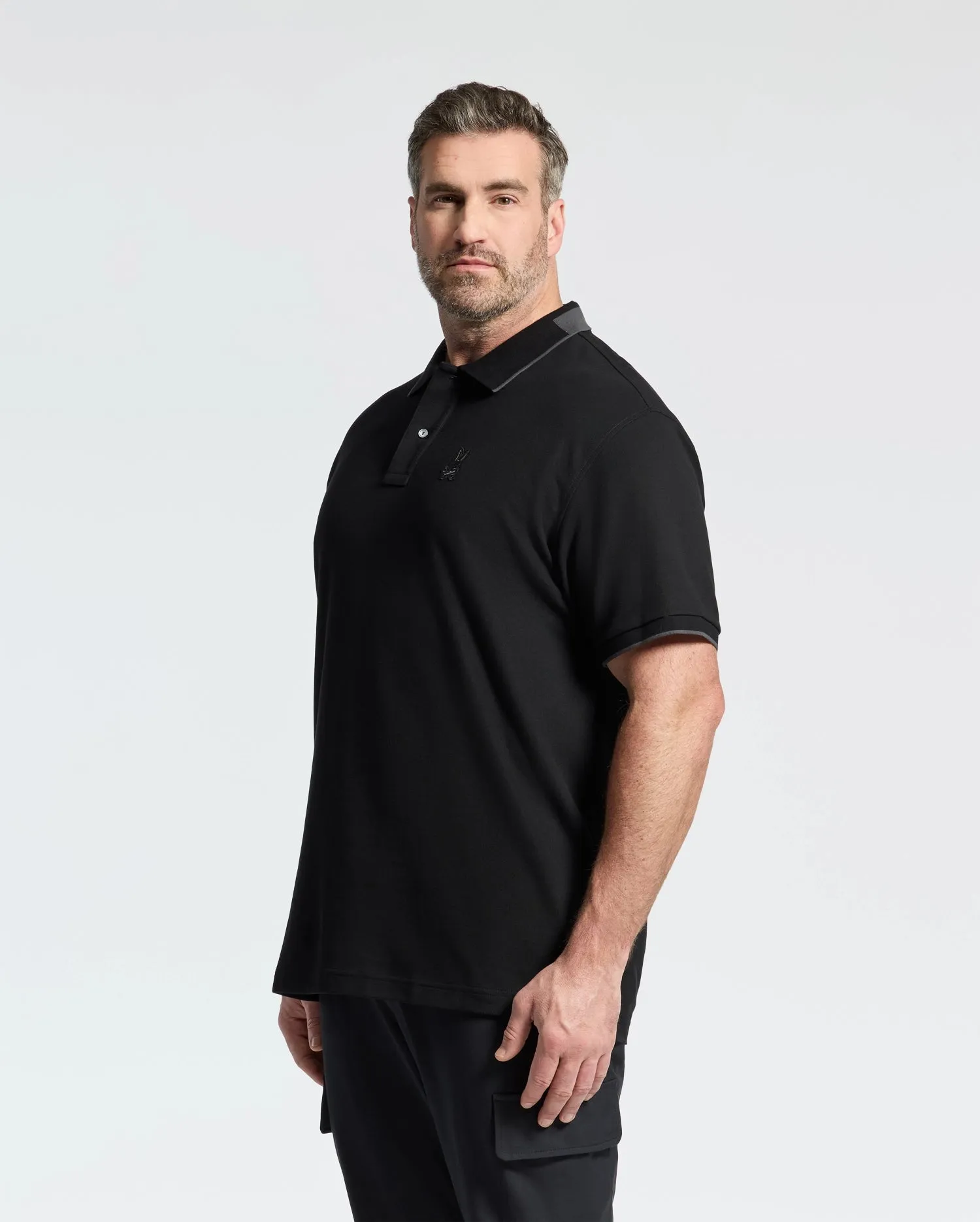 MENS BIG AND TALL NEW CASTLE PIQUE POLO - B9K487F200 sold by Psycho Bunny product image thumbnail 4