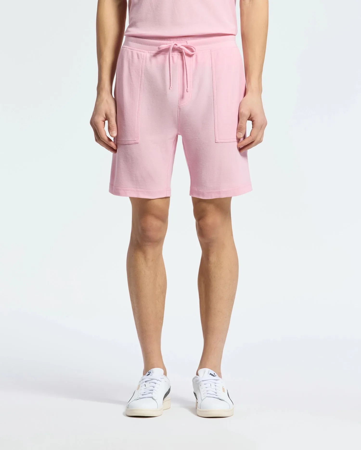 MENS TAYLOR LIGHT PIQUE SWEATSHORT - B6R344F200 sold by Psycho Bunny