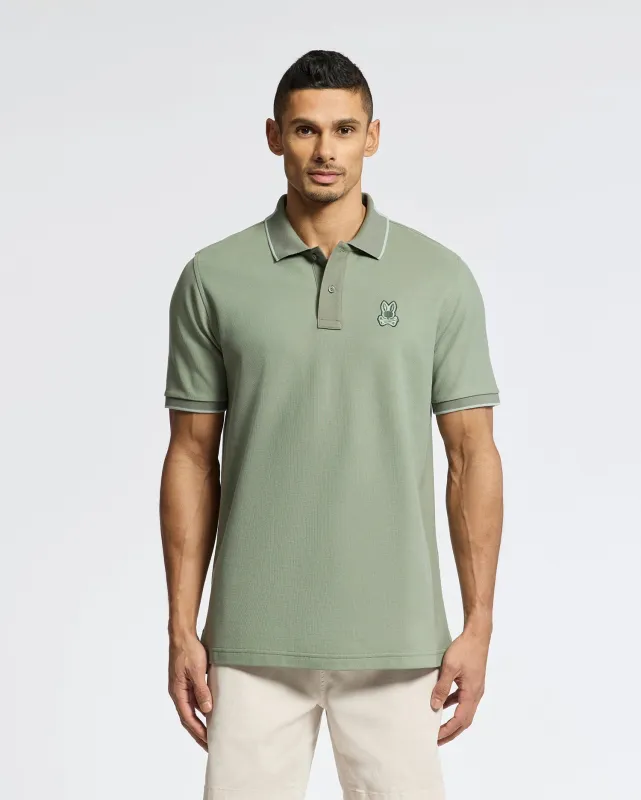 MENS NEW CASTLE PIQUE POLO - B6K487F200 sold by Psycho Bunny