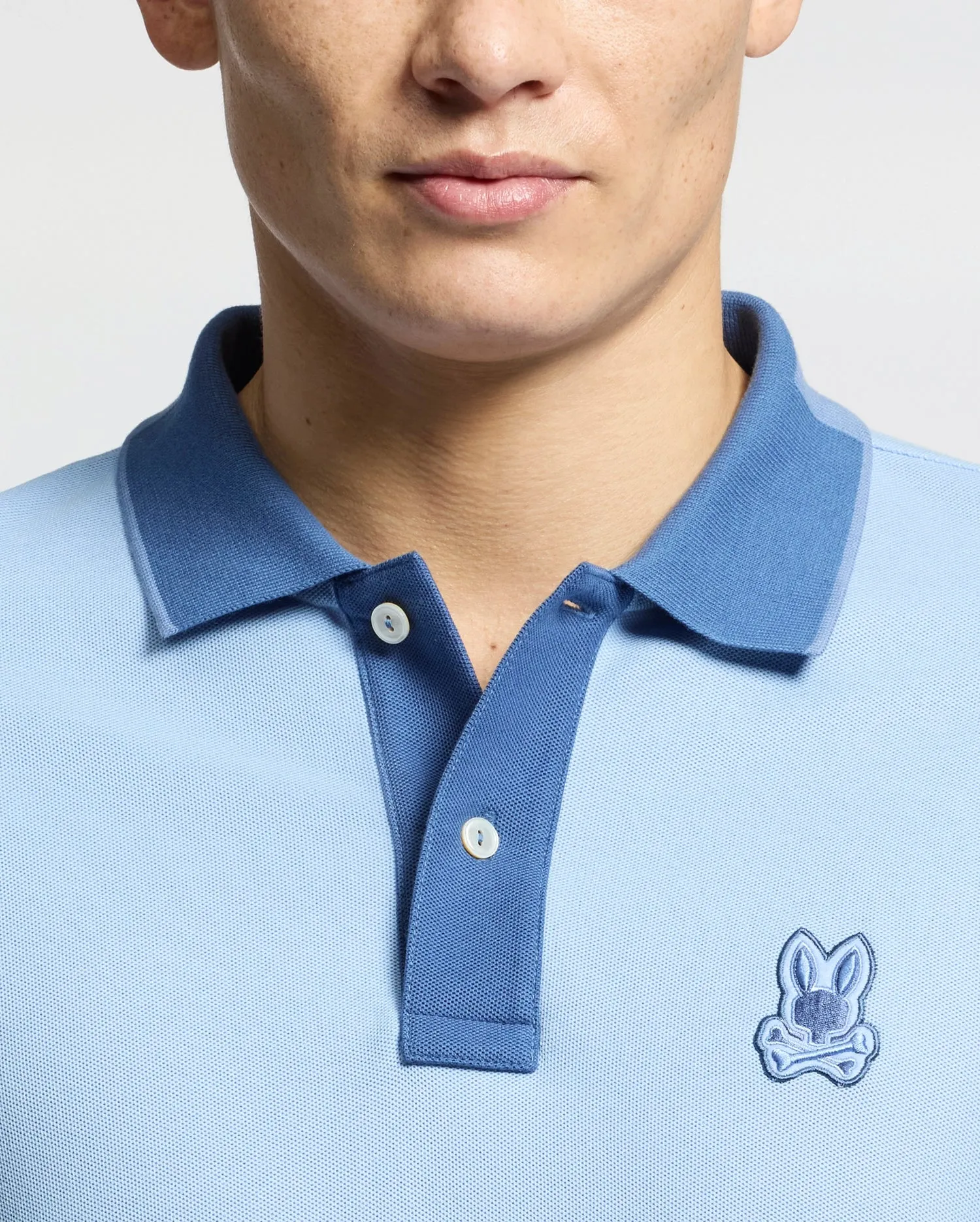MENS NEW CASTLE PIQUE POLO - B6K487F200 sold by Psycho Bunny product image thumbnail 4