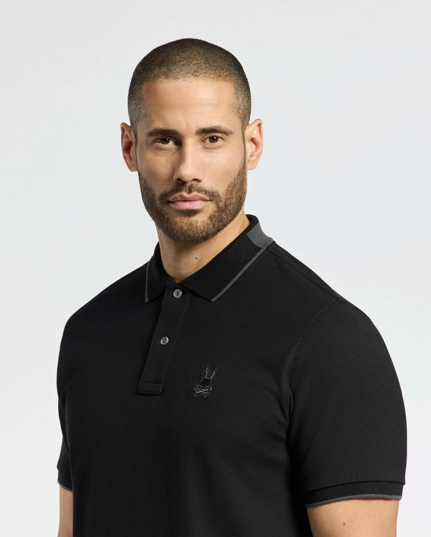 MENS NEW CASTLE PIQUE POLO - B6K487F200 sold by Psycho Bunny product image thumbnail 3