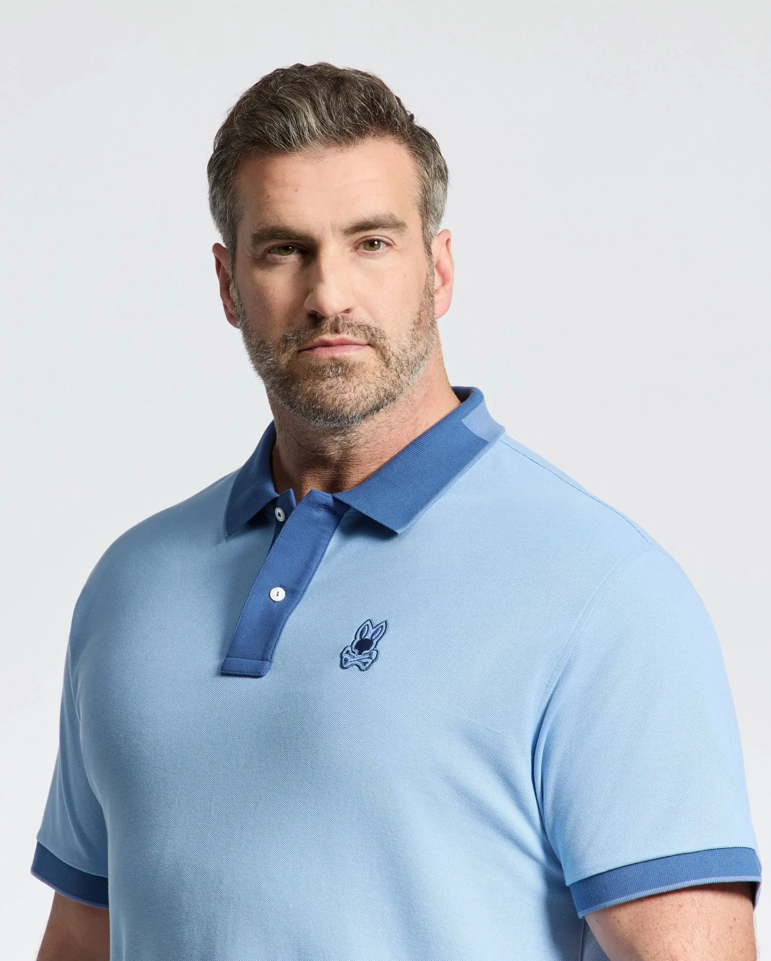 MENS BIG AND TALL NEW CASTLE PIQUE POLO - B9K487F200 sold by Psycho Bunny product image thumbnail 3