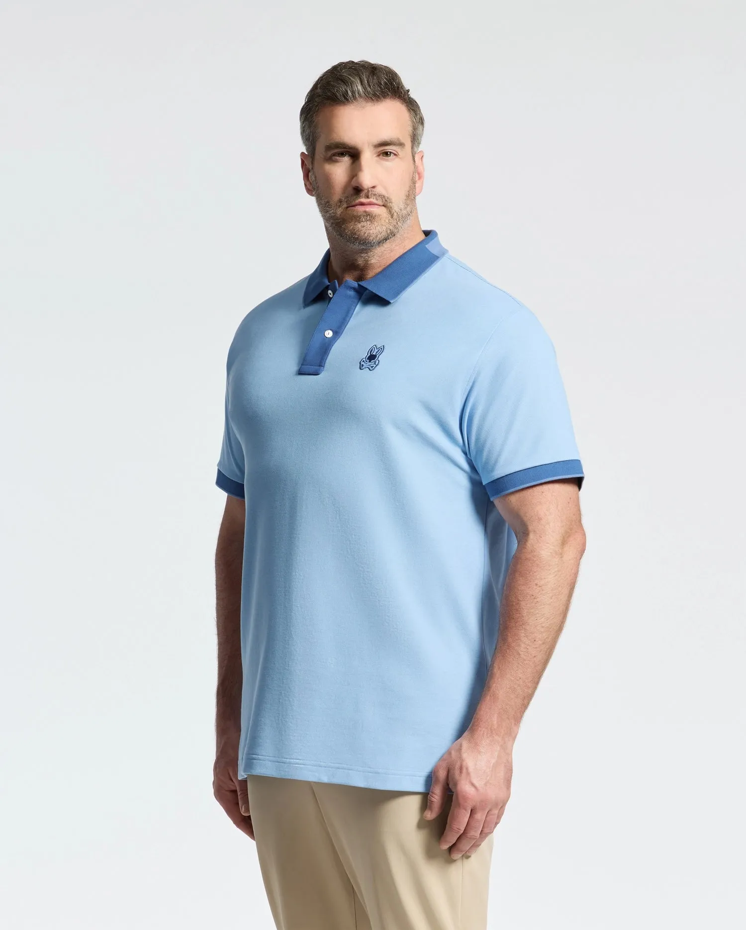 MENS BIG AND TALL NEW CASTLE PIQUE POLO - B9K487F200 sold by Psycho Bunny product image thumbnail 5