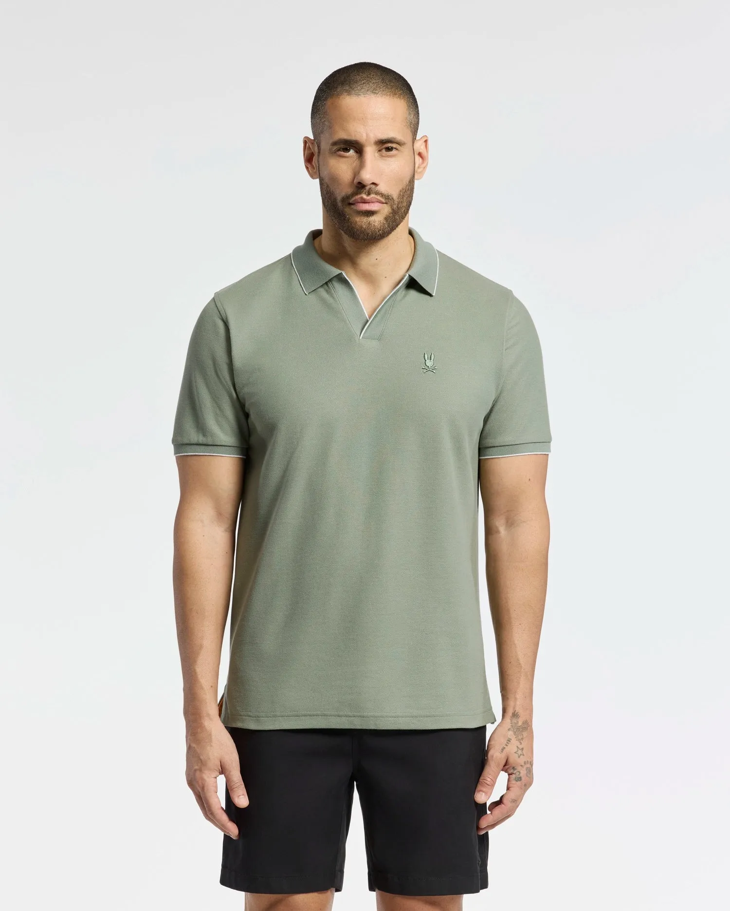 MENS EAST HILLS JOHNNY COLLAR POLO - B6K331B200 sold by Psycho Bunny product image thumbnail 2