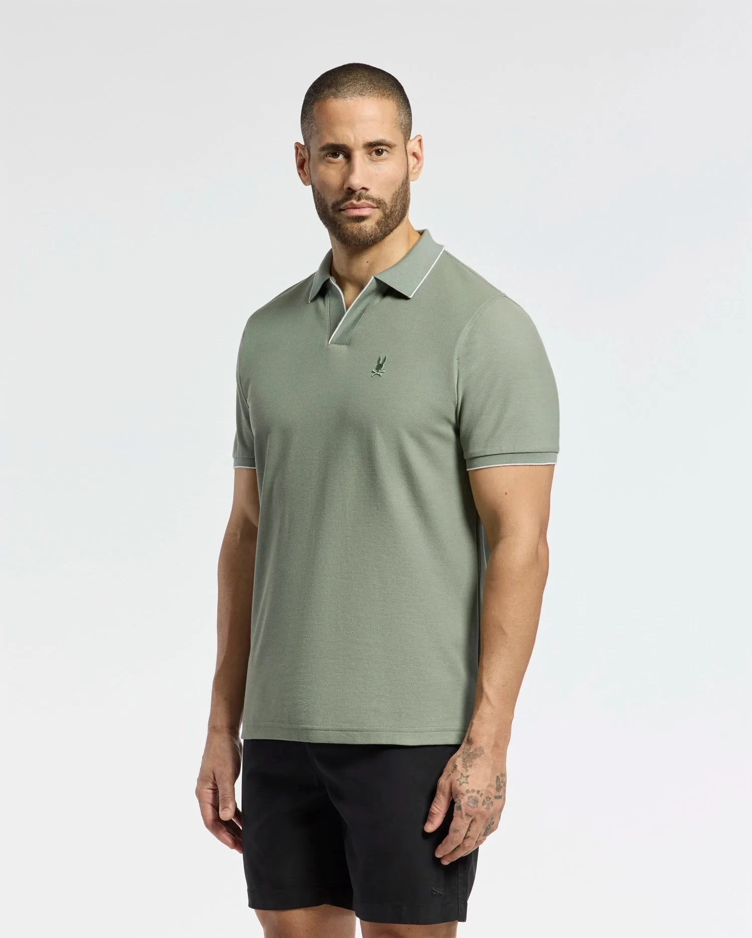 MENS EAST HILLS JOHNNY COLLAR POLO - B6K331B200 sold by Psycho Bunny product image thumbnail 5