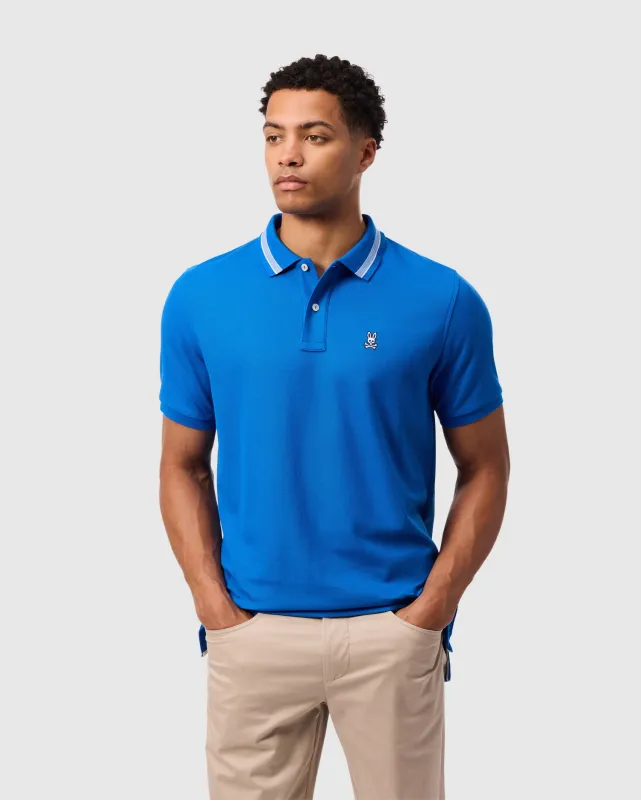 MENS JAX PIQUE POLO - B6K703D200 sold by Psycho Bunny
