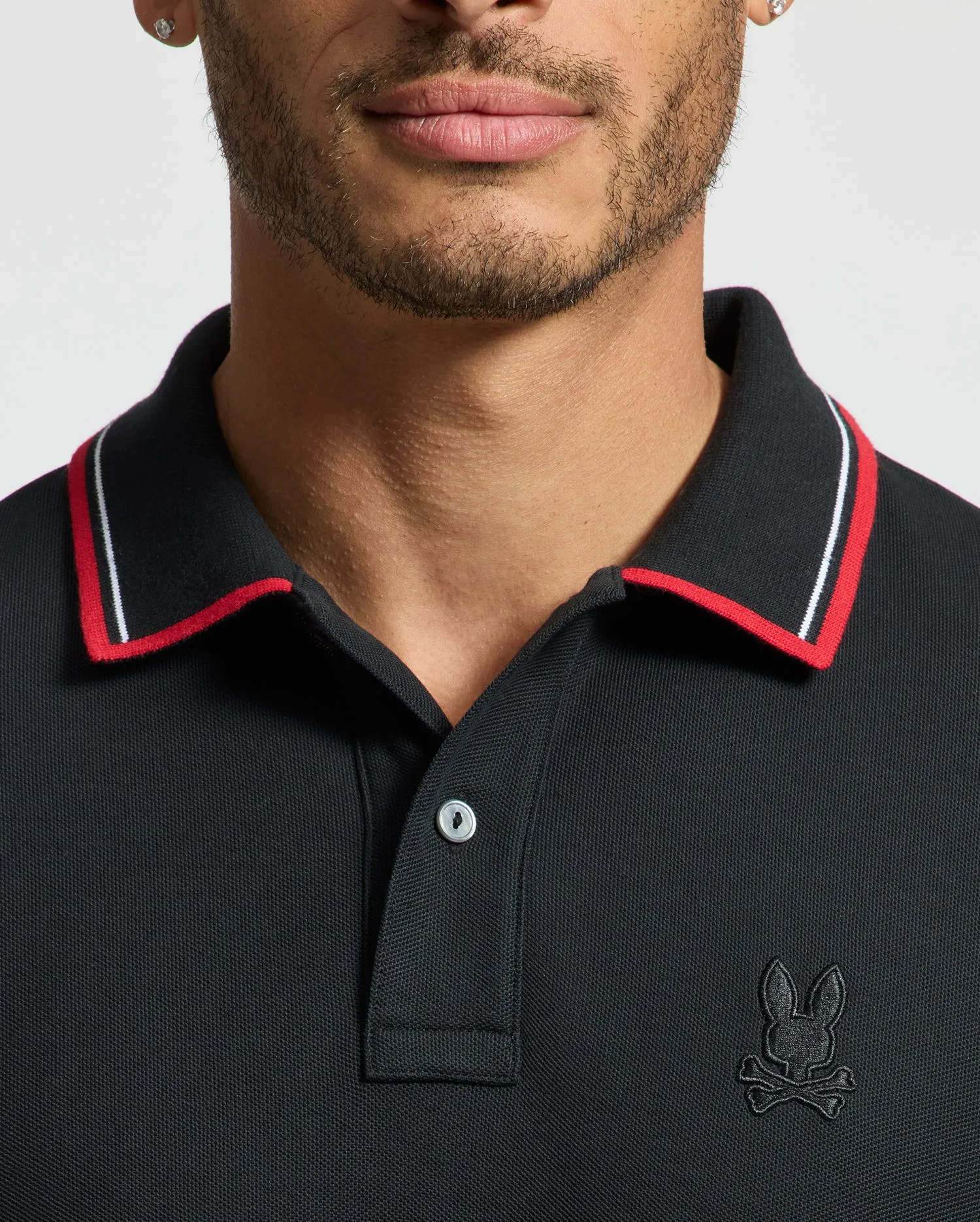 MENS OAK CITY PIQUE POLO - B6K106E200 sold by Psycho Bunny product image thumbnail 5