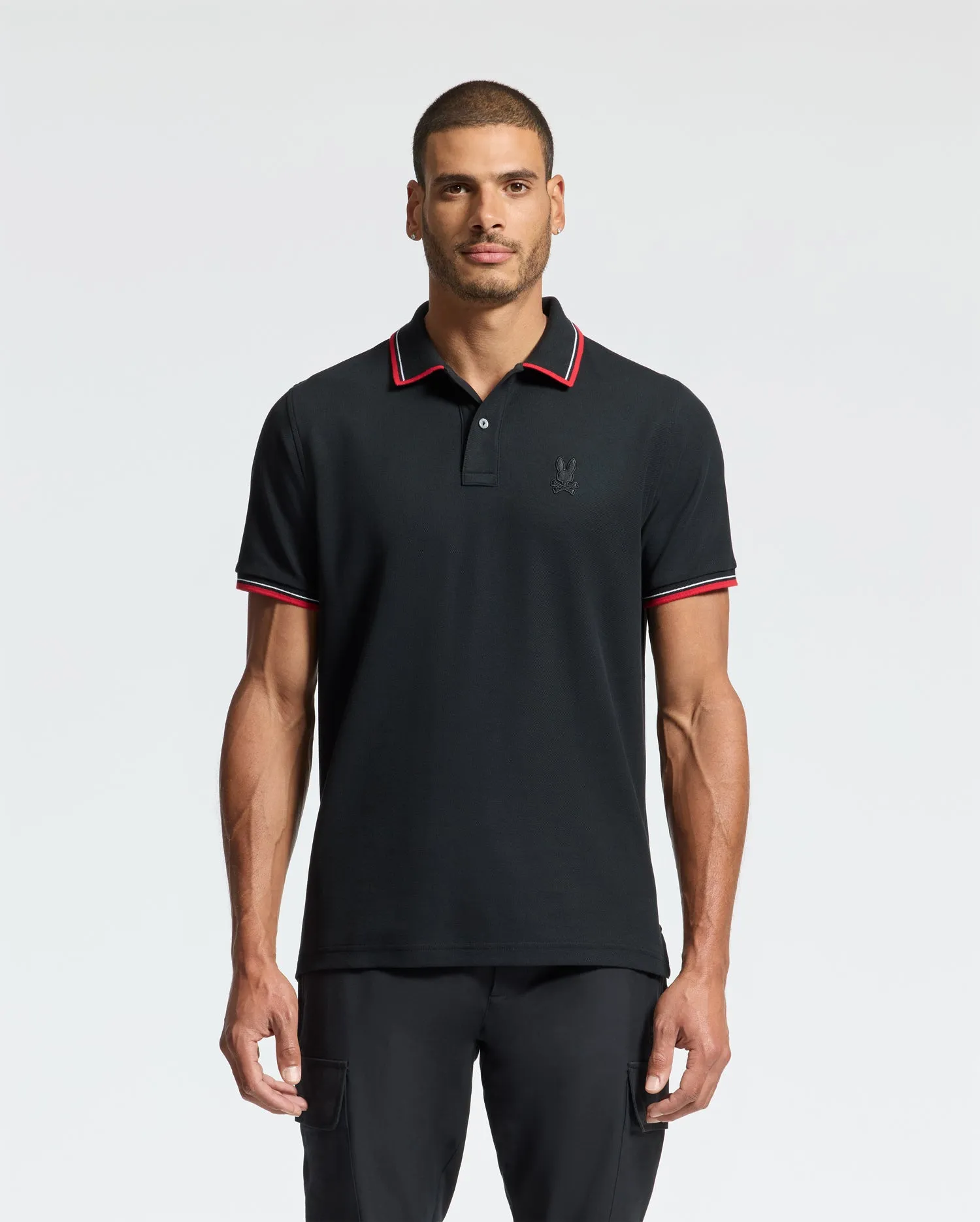 MENS OAK CITY PIQUE POLO - B6K106E200 sold by Psycho Bunny product image thumbnail 2