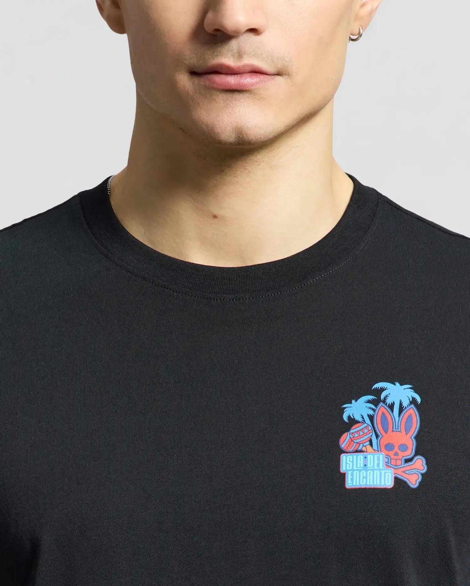 MENS PUERTO RICO TEE - B6U382F200 sold by Psycho Bunny product image thumbnail 4