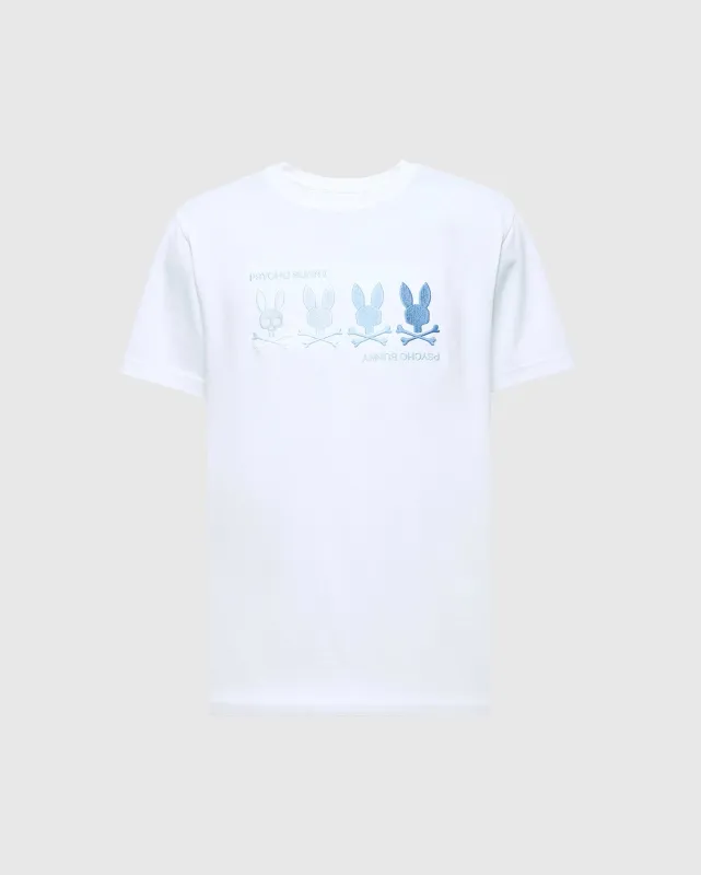 MENS OCEANIA EMBROIDERED GRAPHIC TEE - B6U607F200 sold by Psycho Bunny