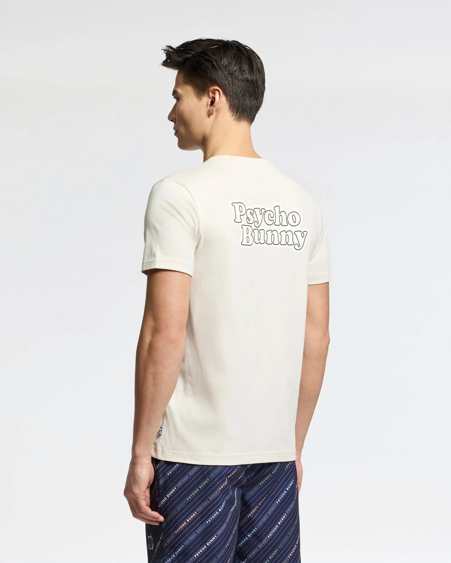 MENS ELLIOT FRONT BACK GRAPHIC TEE - B6U605F200 sold by Psycho Bunny product image thumbnail 4