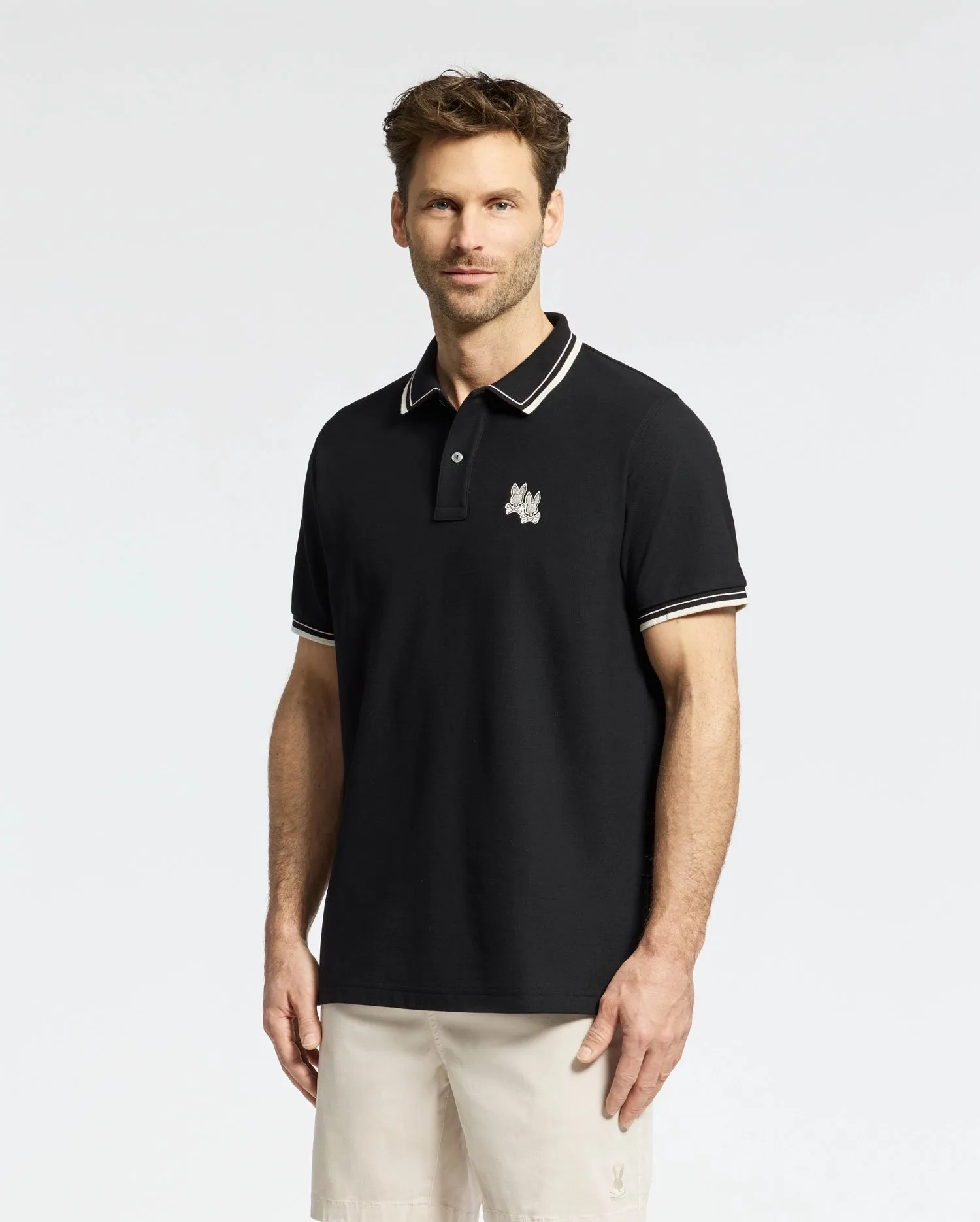 MENS ELLIOT PIQUE POLO - B6K505F200 sold by Psycho Bunny product image thumbnail 5