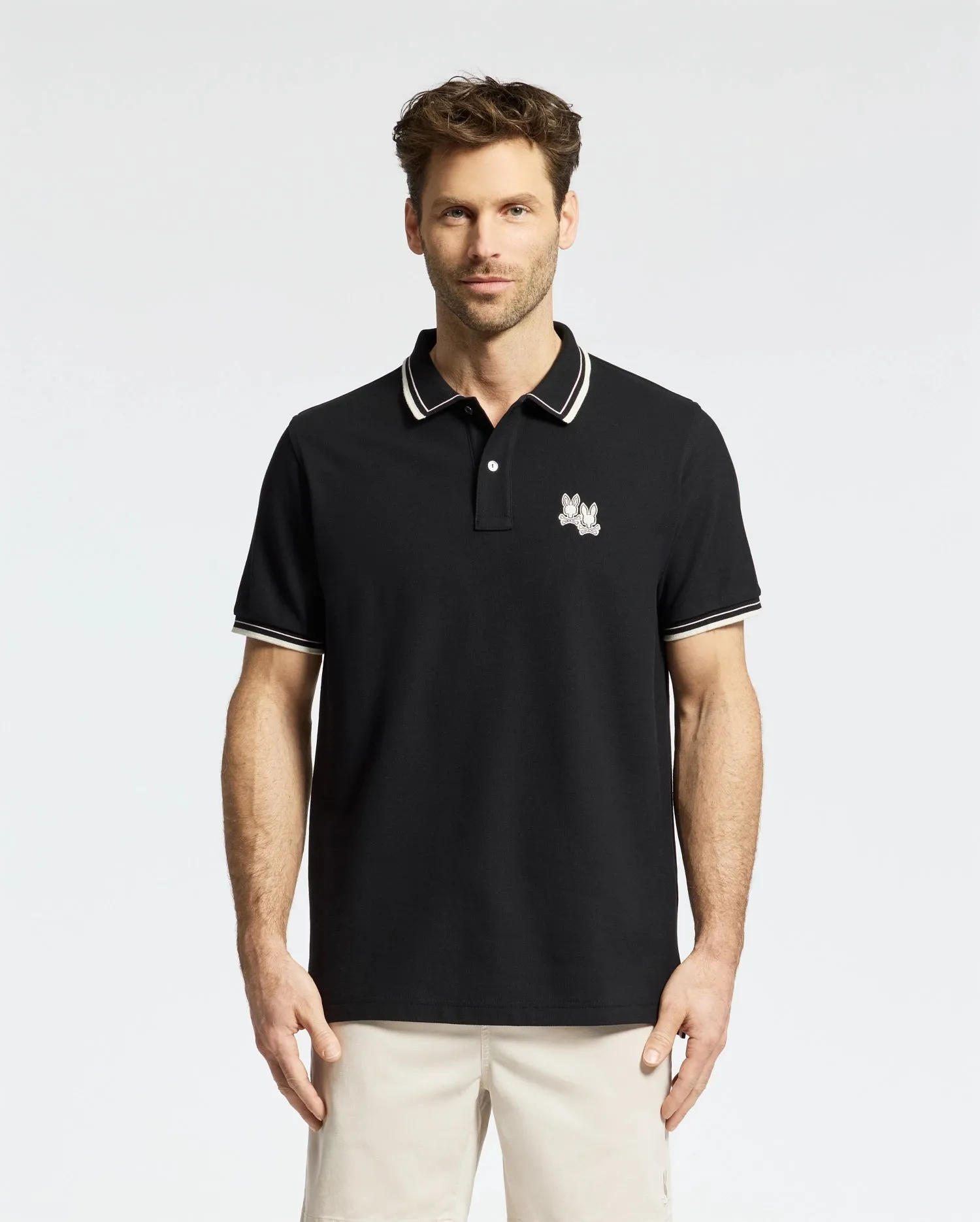 MENS ELLIOT PIQUE POLO - B6K505F200 sold by Psycho Bunny