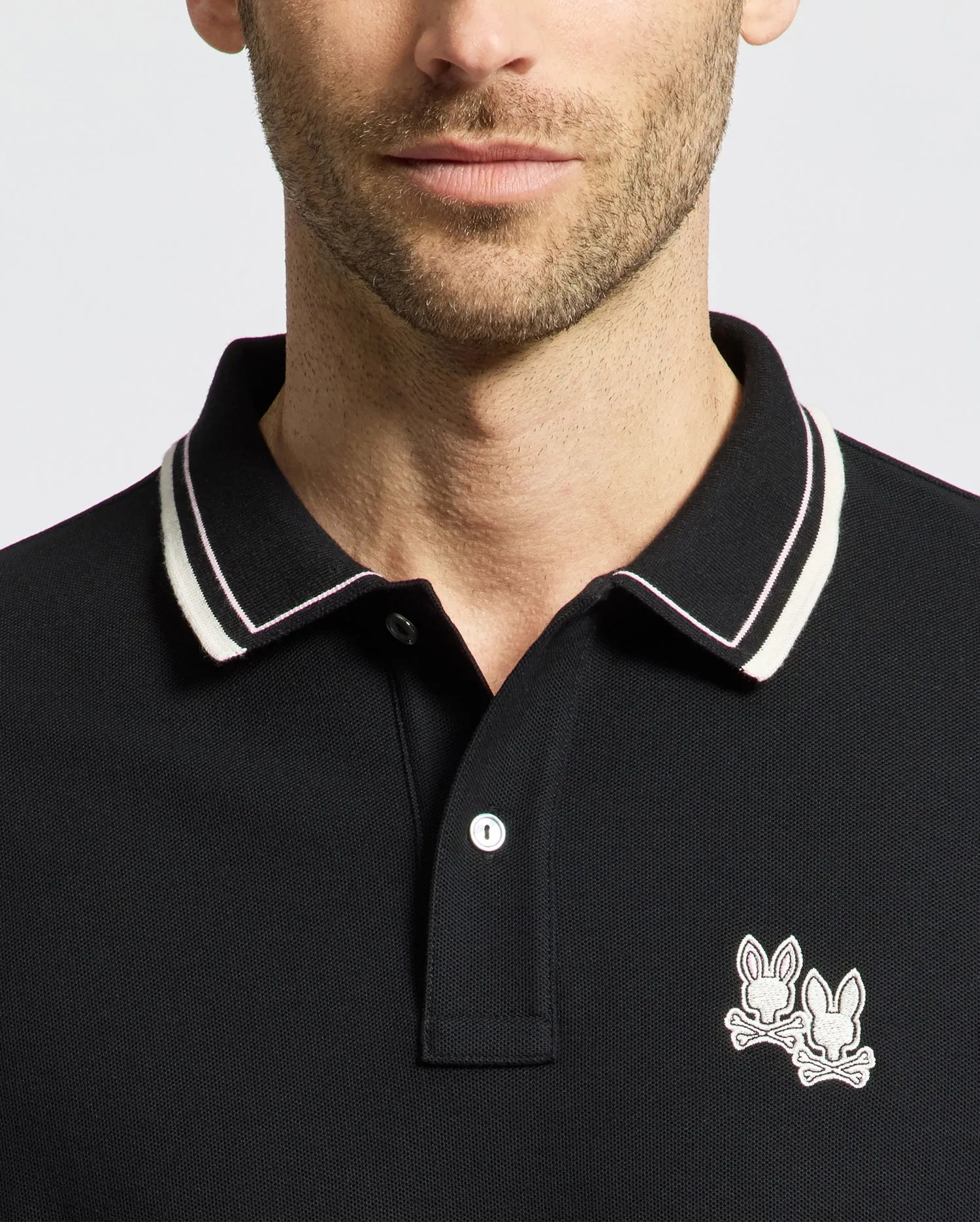 MENS ELLIOT PIQUE POLO - B6K505F200 sold by Psycho Bunny product image thumbnail 3