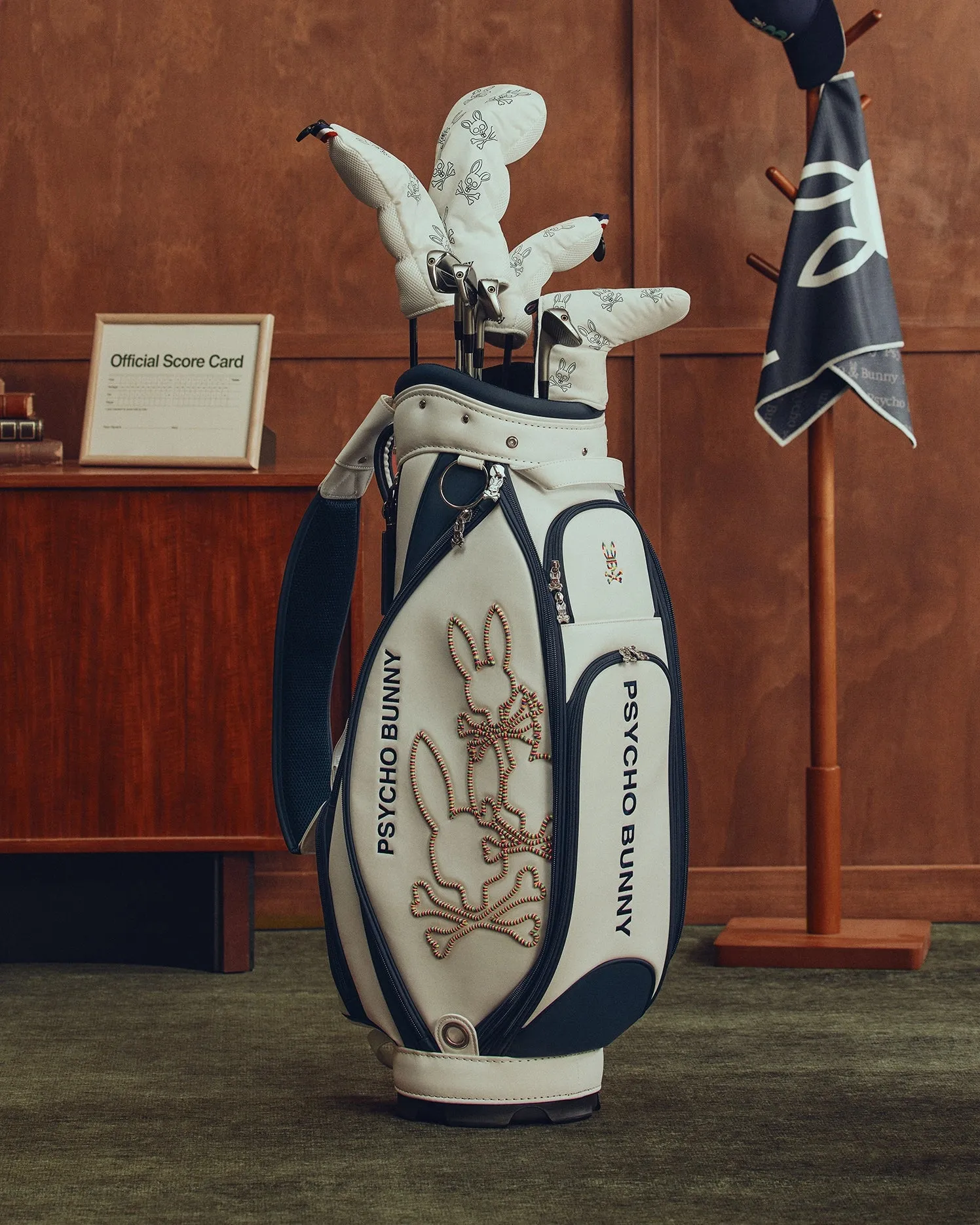 OUTLINE BUNNY GOLF TOUR BAG - PBMG4FC1 sold by Psycho Bunny