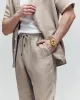 MENS FARRIS WIDE LEG LINEN PANT - MB0600007 sold by Psycho Bunny