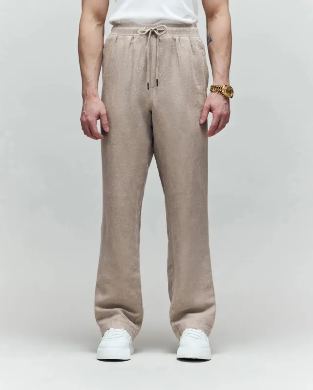 MENS FARRIS WIDE LEG LINEN PANT - MB0600007 sold by Psycho Bunny
