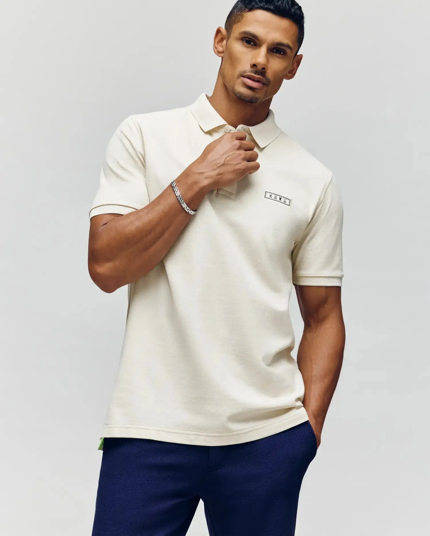 MENS AXTON PIQUE POLO - MT0100011 sold by Psycho Bunny