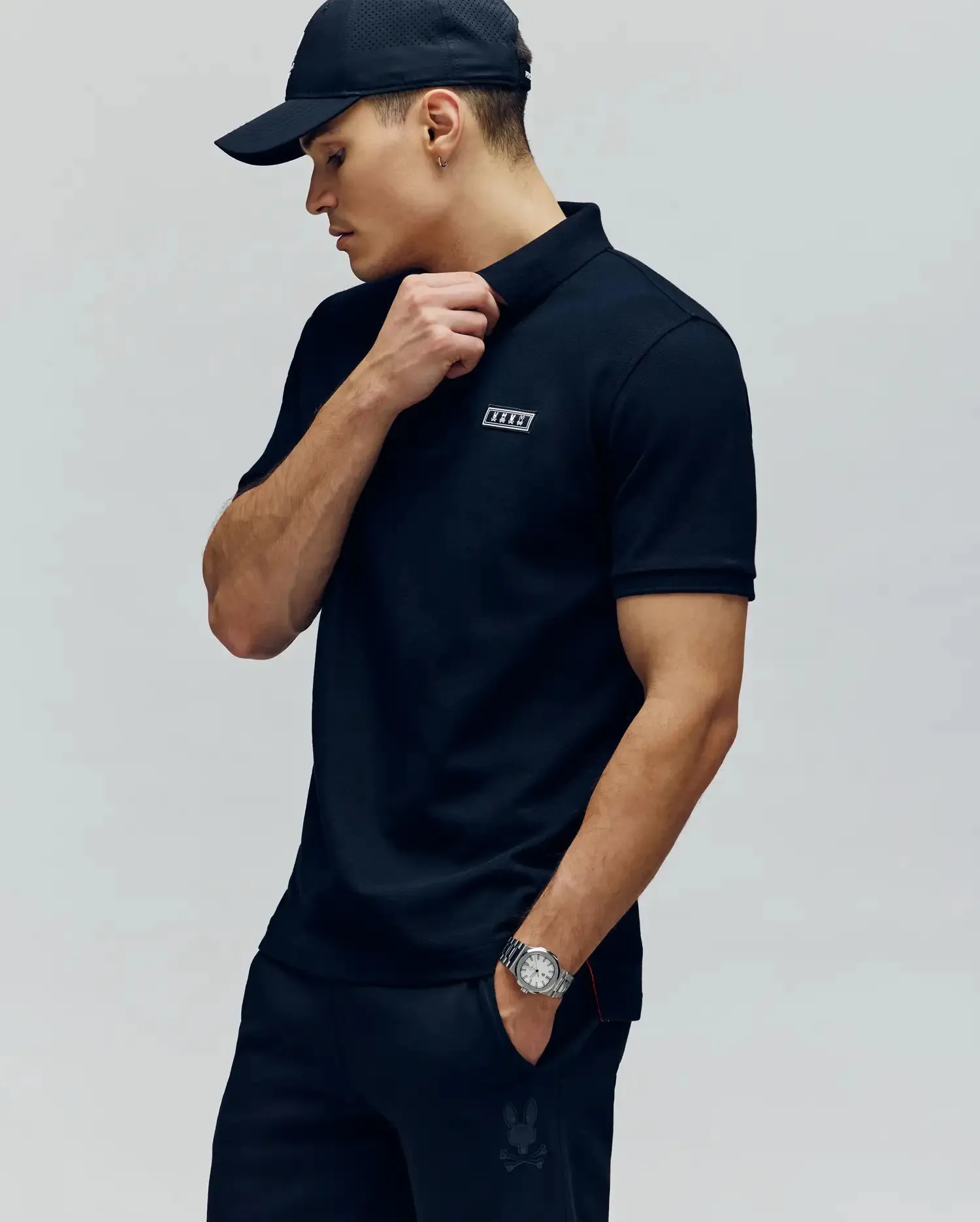 MENS AXTON PIQUE POLO - MT0100011 sold by Psycho Bunny product image thumbnail 3