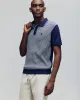 MENS KENNY STRIPED KNIT POLO - MT0400003 sold by Psycho Bunny