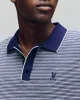 MENS KENNY STRIPED KNIT POLO - MT0400003 sold by Psycho Bunny
