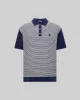 MENS KENNY STRIPED KNIT POLO - MT0400003 sold by Psycho Bunny