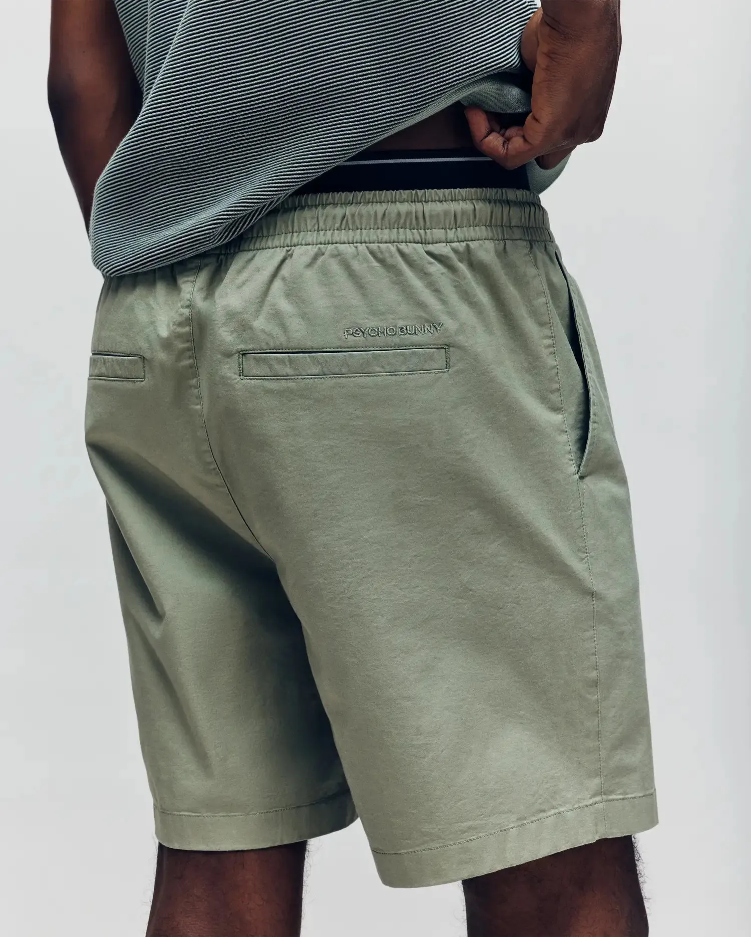 MENS CHATHAM PULL ON CHINO SHORT - MB0700006 sold by Psycho Bunny product image thumbnail 3