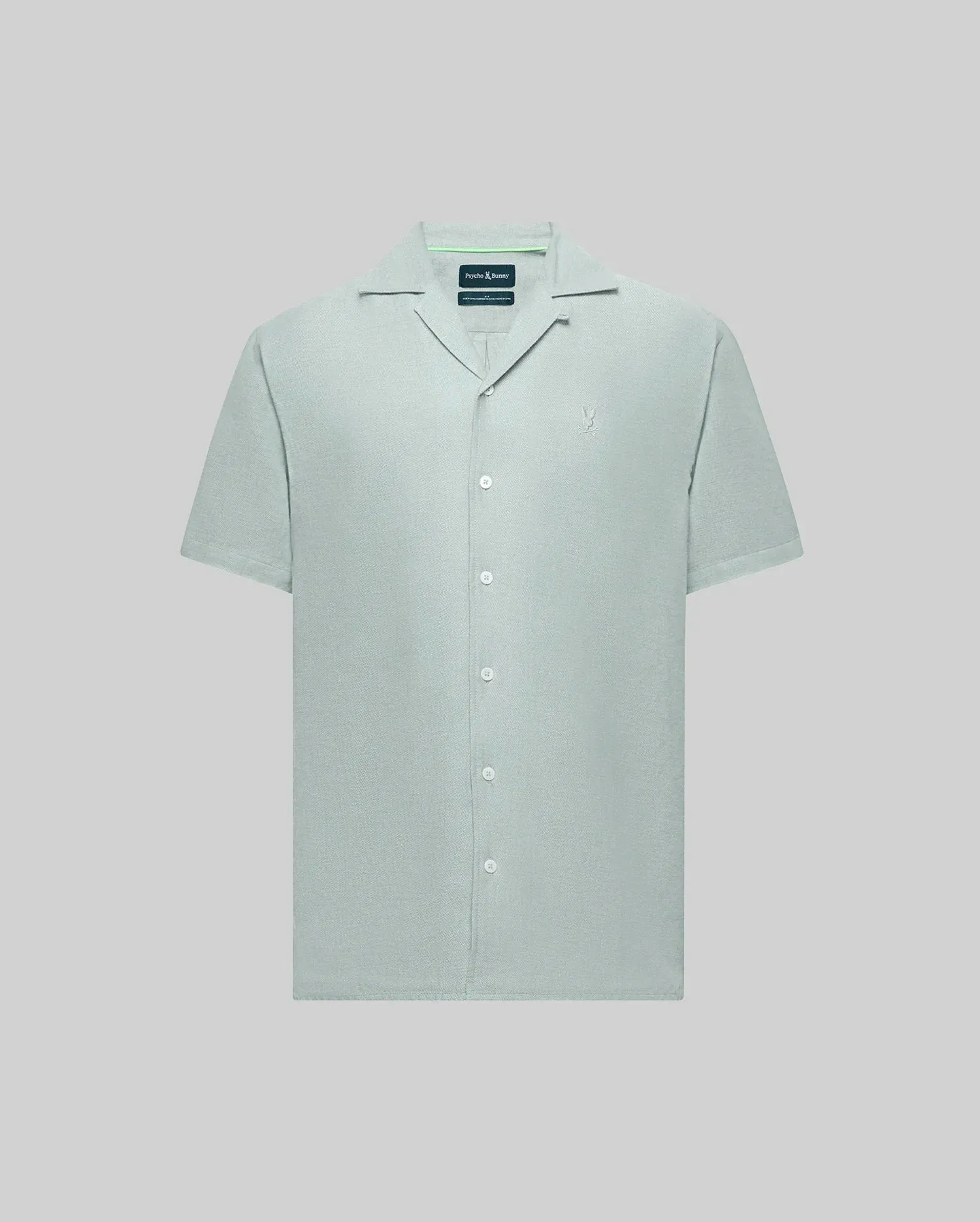 MENS WINDCREST LINEN BLEND SHORT SLEEVE SHIRT - B6Q148C200 sold by Psycho Bunny product image thumbnail 4