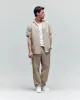 MENS WINDCREST LINEN BLEND SHORT SLEEVE SHIRT - B6Q148C200 sold by Psycho Bunny