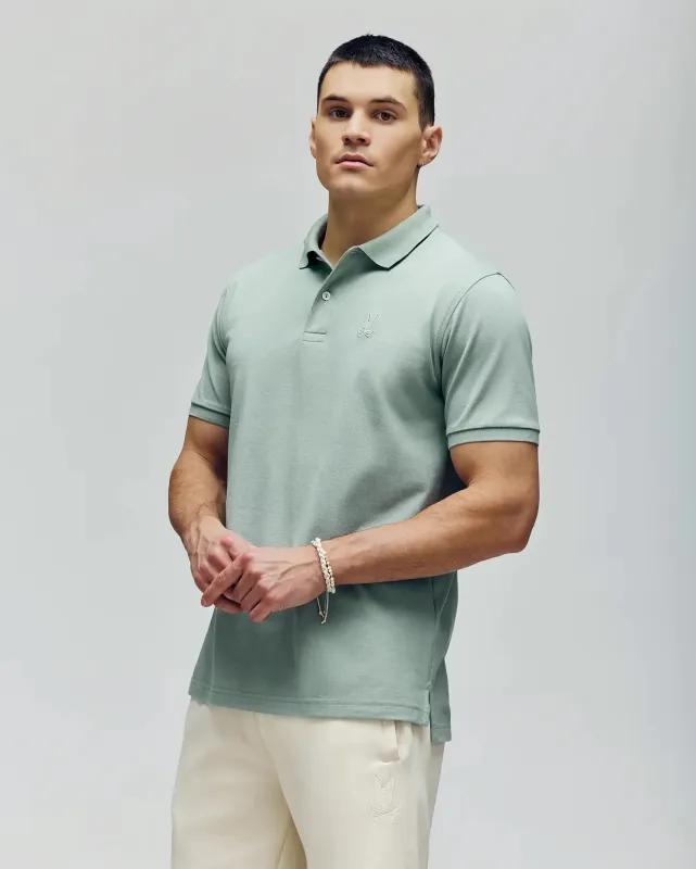 MENS JAMES PREMIUM PIQUE POLO - B6K945D200 sold by Psycho Bunny