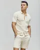 MENS MORGAN TEXTURED KNIT SHIRT - MT0400002 sold by Psycho Bunny