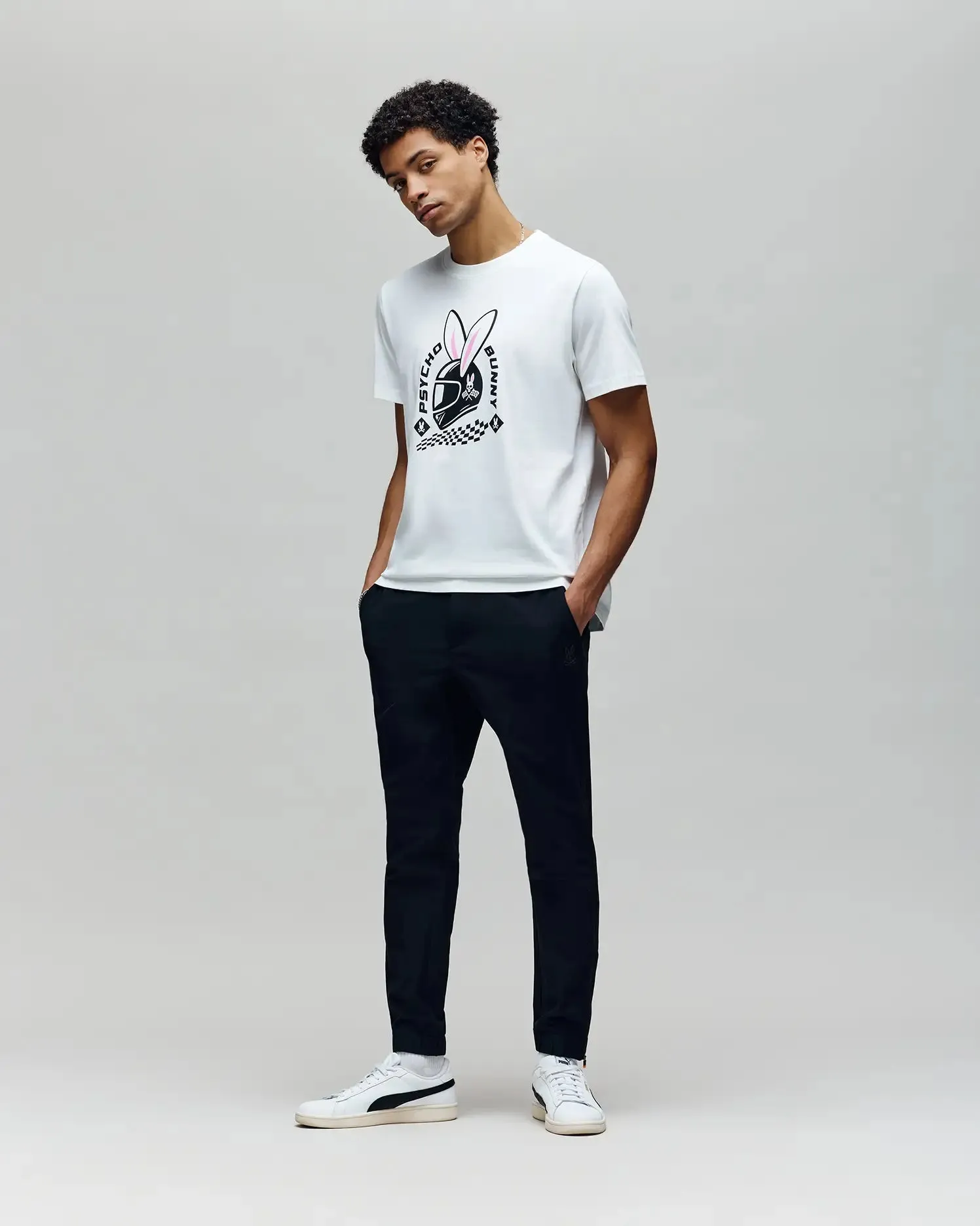 MENS RACING BUNNY GRAPHIC TEE - MT0200245 sold by Psycho Bunny product image thumbnail 4