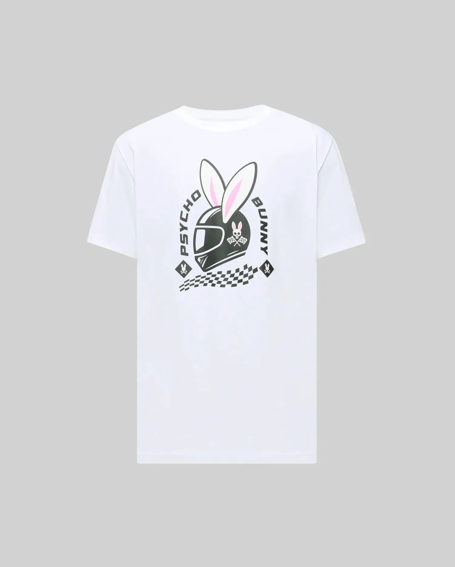 MENS RACING BUNNY GRAPHIC TEE - MT0200245 sold by Psycho Bunny
