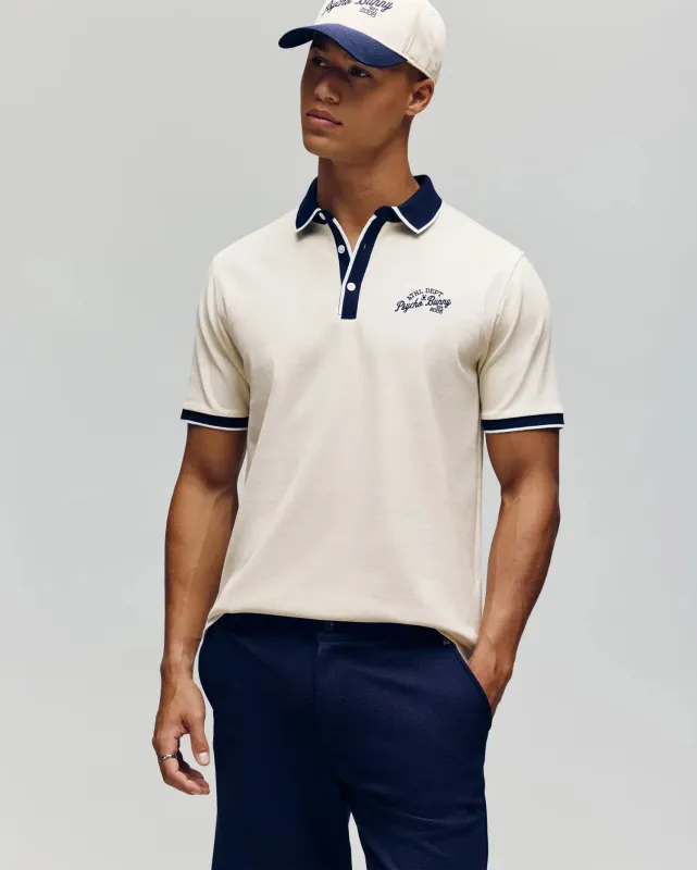MENS MATTEO PIQUE POLO - MT0100024 sold by Psycho Bunny