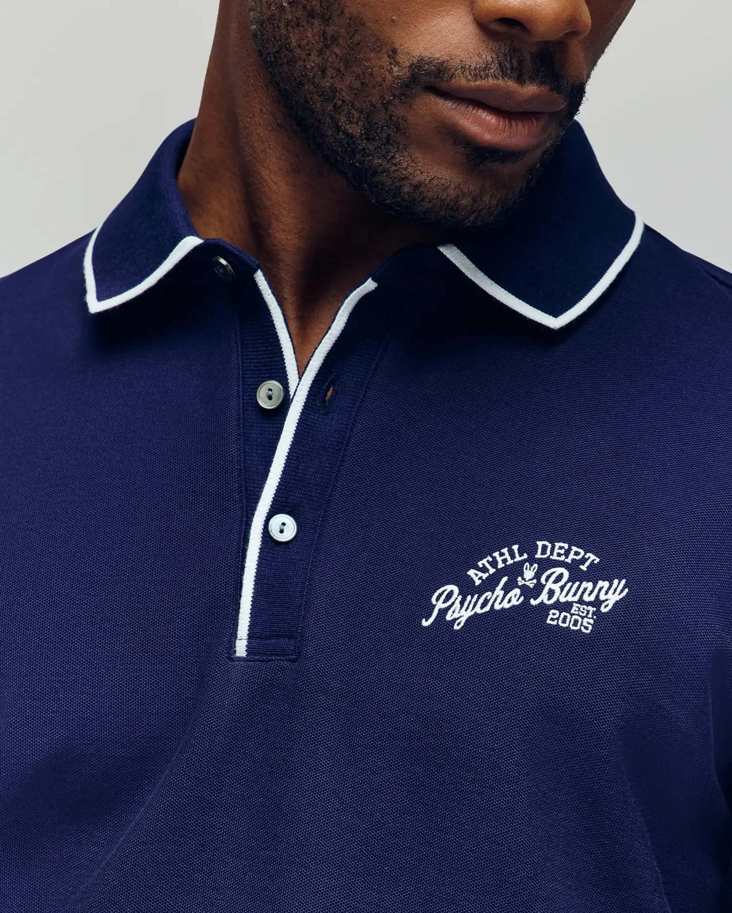 MENS MATTEO PIQUE POLO - MT0100024 sold by Psycho Bunny product image thumbnail 2