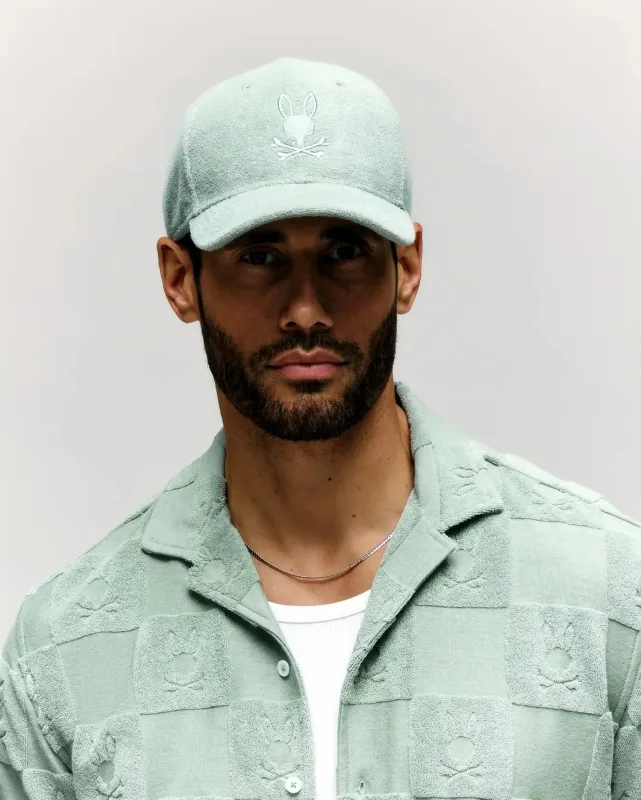 MENS KELVIN TOWEL TERRY BASEBALL CAP - MO1500010 made by Psycho Bunny