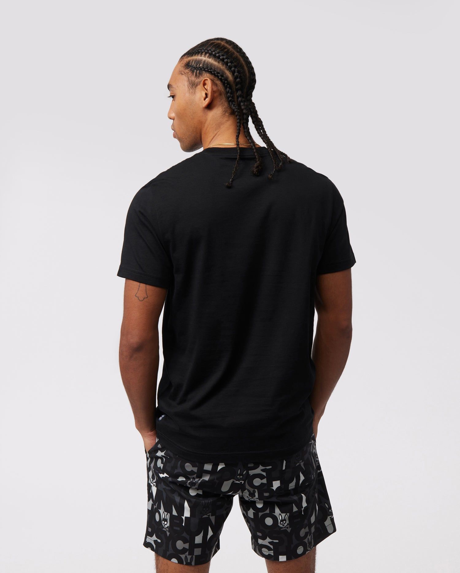 MENS SERGE GRAPHIC TEE - B6U718X1PC sold by Psycho Bunny product image thumbnail 4