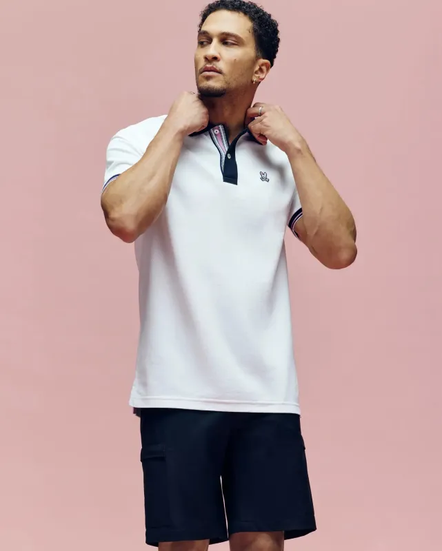 MENS ARCHIVE CLASSIC BUNNY PIQUE POLO - MT0100010 sold by Psycho Bunny
