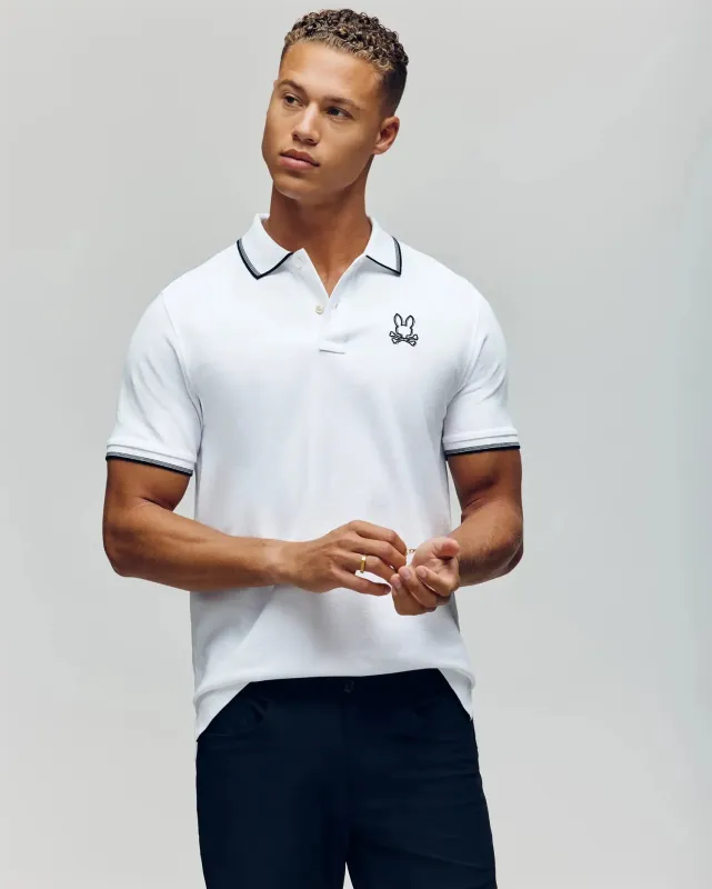 MENS JUDE PIQUE POLO - MT0100012 sold by Psycho Bunny