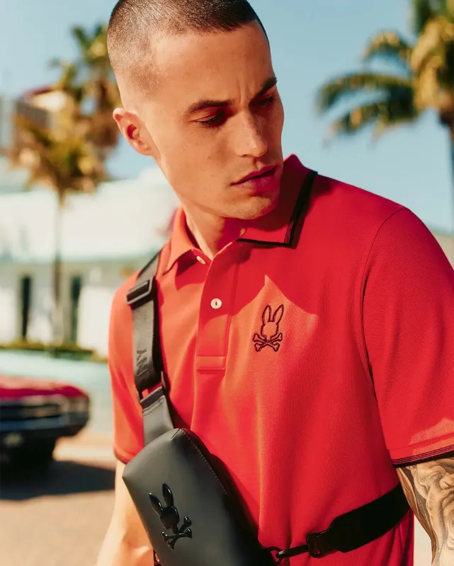 MENS JUDE PIQUE POLO - MT0100012 sold by Psycho Bunny