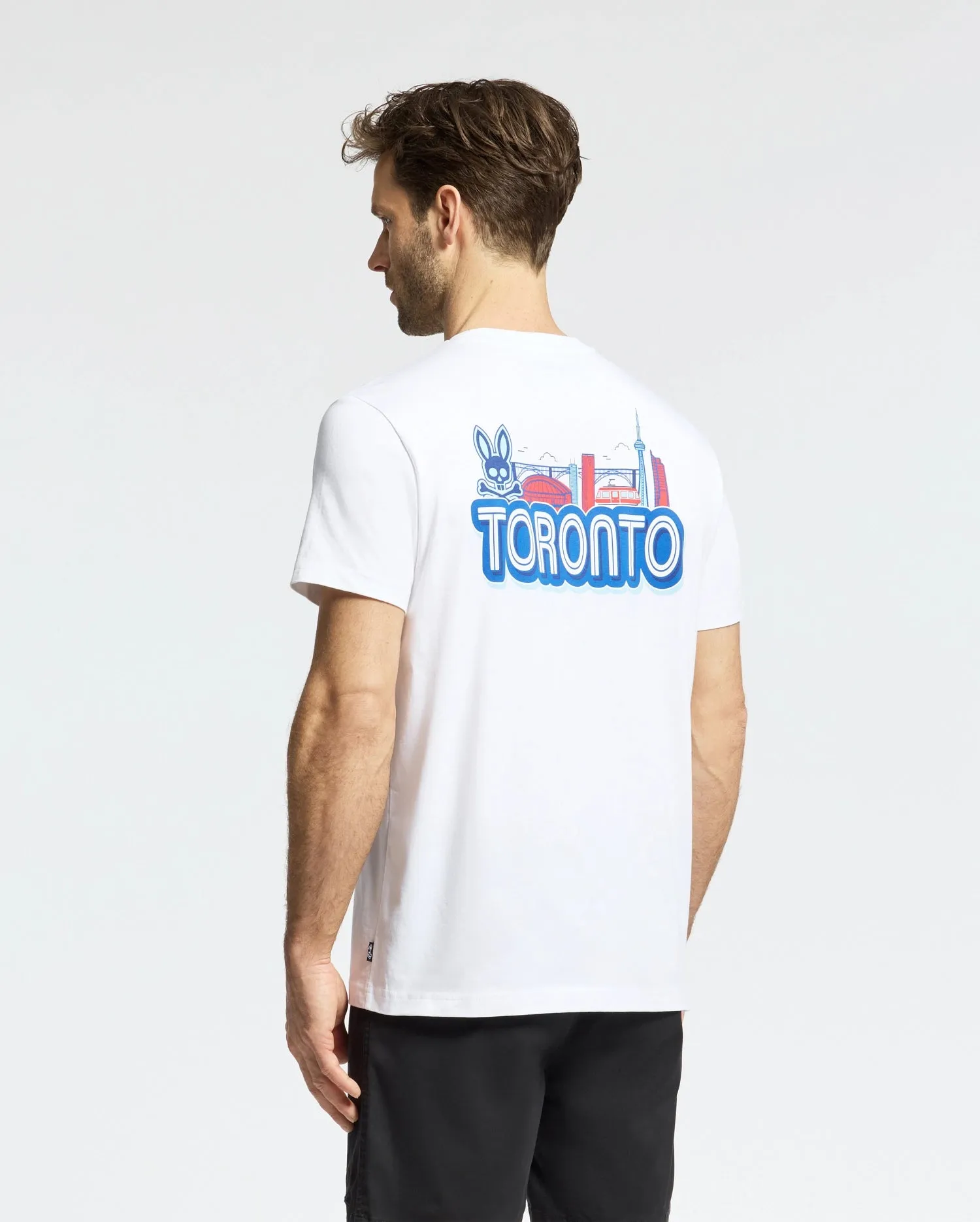 MENS TORONTO TEE - B6U383F200 sold by Psycho Bunny