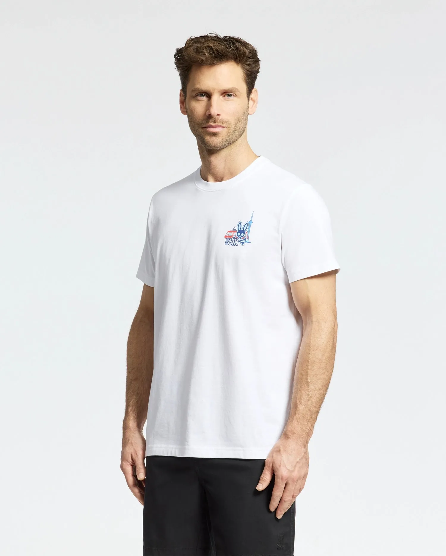 MENS TORONTO TEE - B6U383F200 sold by Psycho Bunny product image thumbnail 2