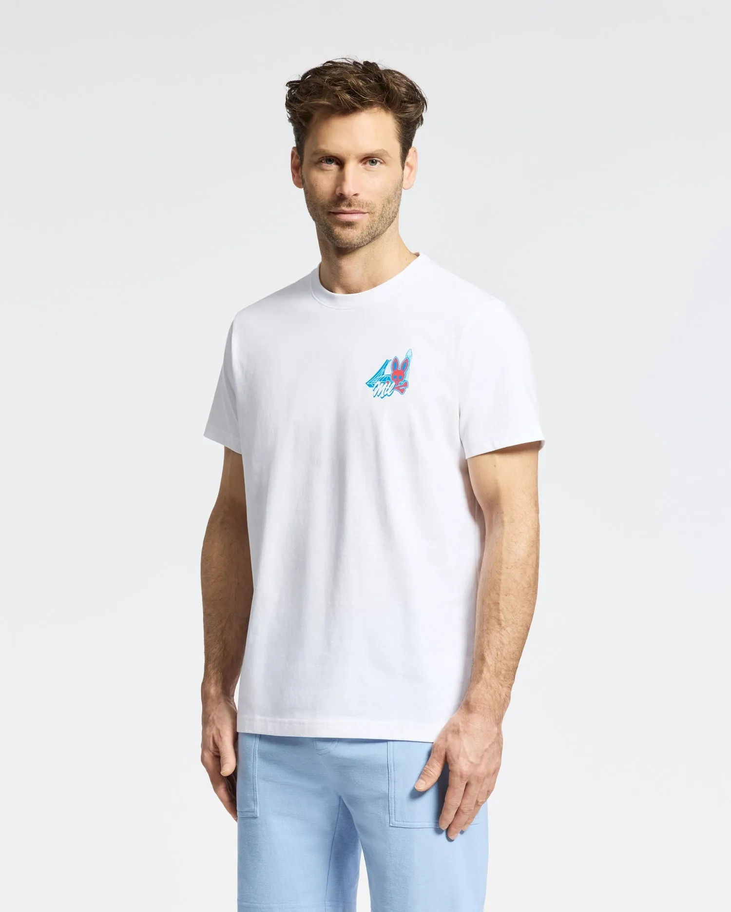 MENS MONTREAL TEE - B6U381F200 sold by Psycho Bunny product image thumbnail 2
