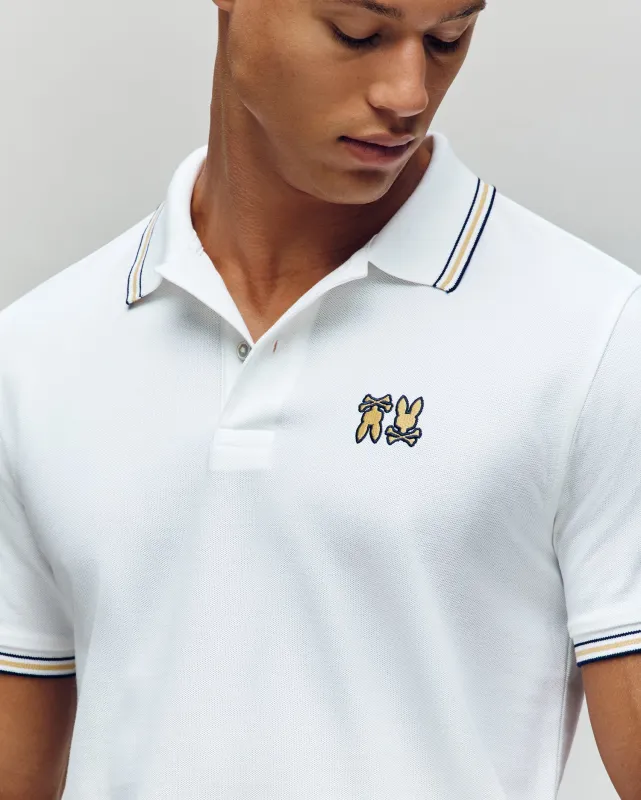 MENS ARCHIVE NEON BUNNY POLO - MT0100018 sold by Psycho Bunny