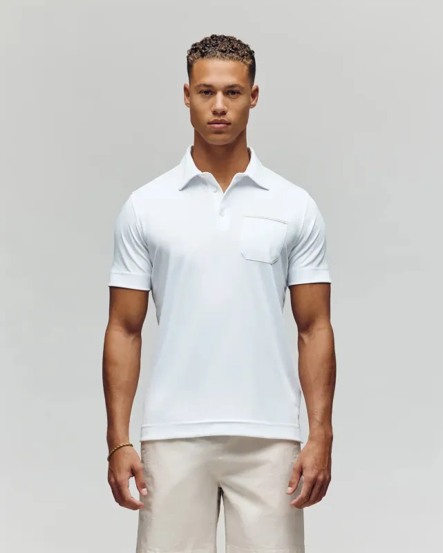 MENS HADLEY PERFORMANCE PIQUE POLO - MT0100021 sold by Psycho Bunny
