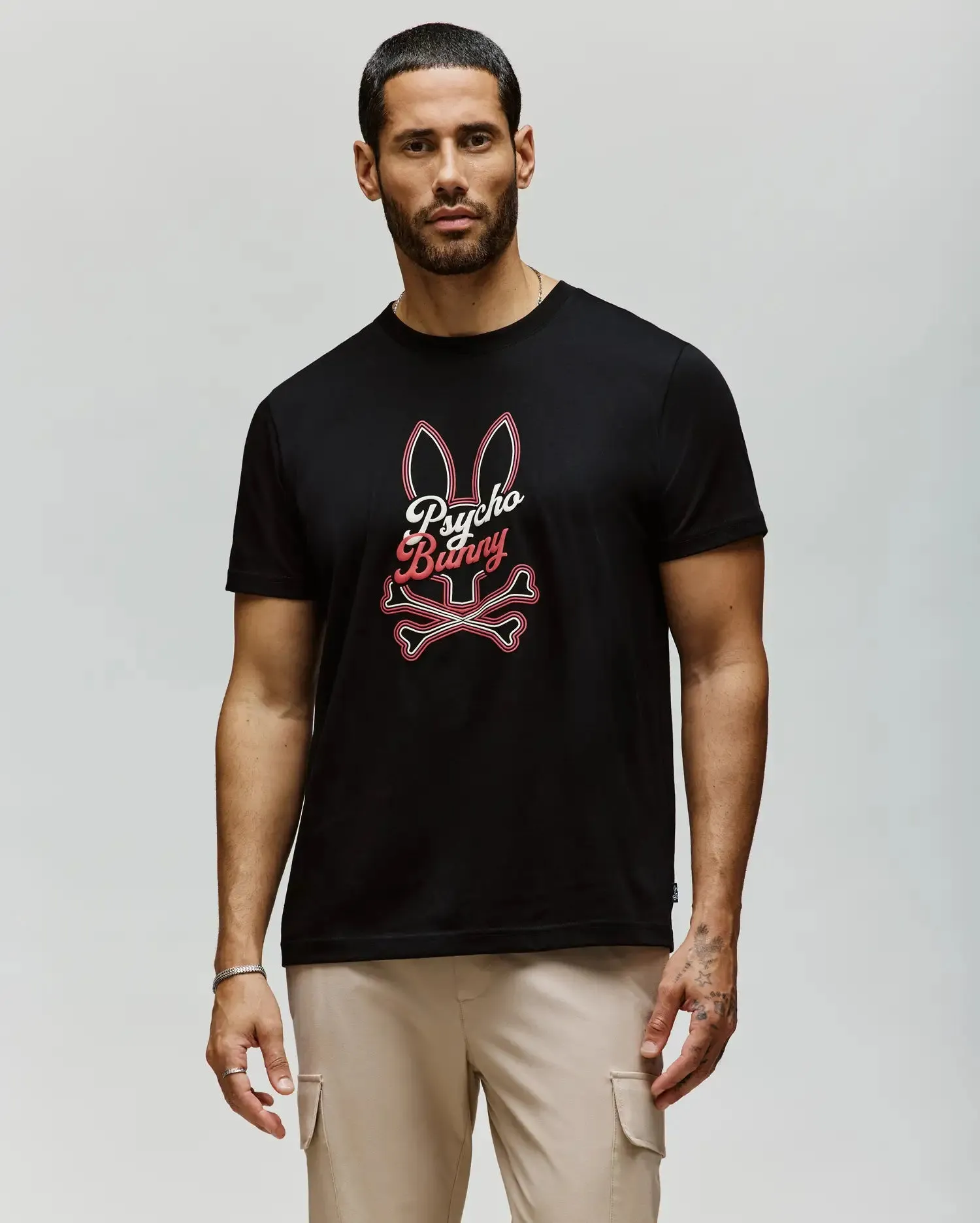 MENS GARRET GRAPHIC TEE - MT0200050 sold by Psycho Bunny product image thumbnail 2