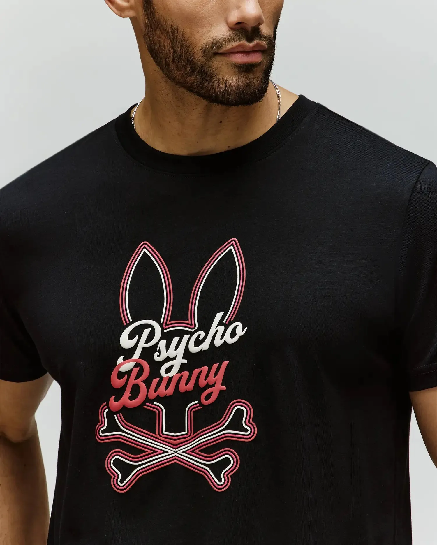 MENS GARRET GRAPHIC TEE - MT0200050 sold by Psycho Bunny product image thumbnail 3
