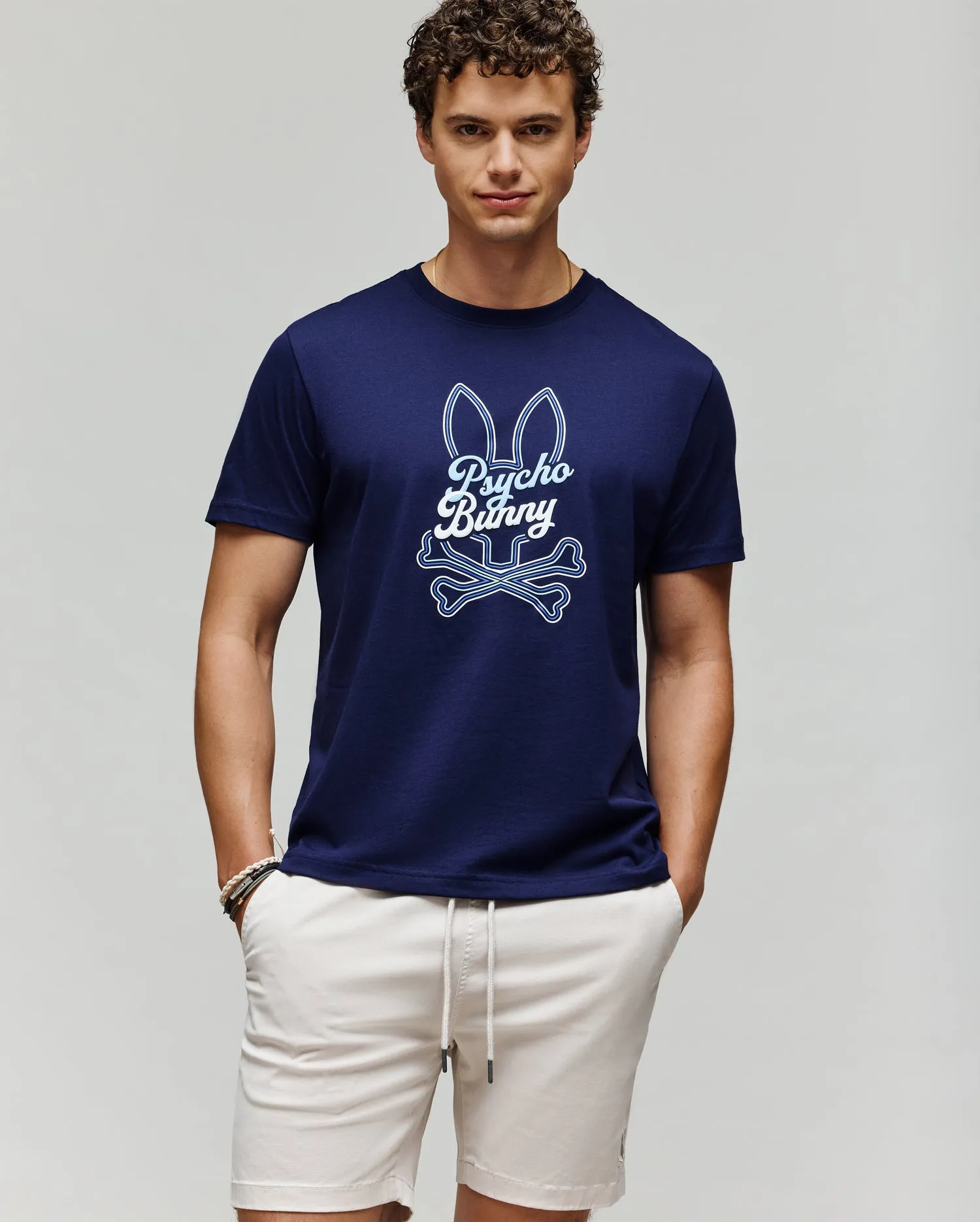 MENS GARRET GRAPHIC TEE - MT0200050 sold by Psycho Bunny