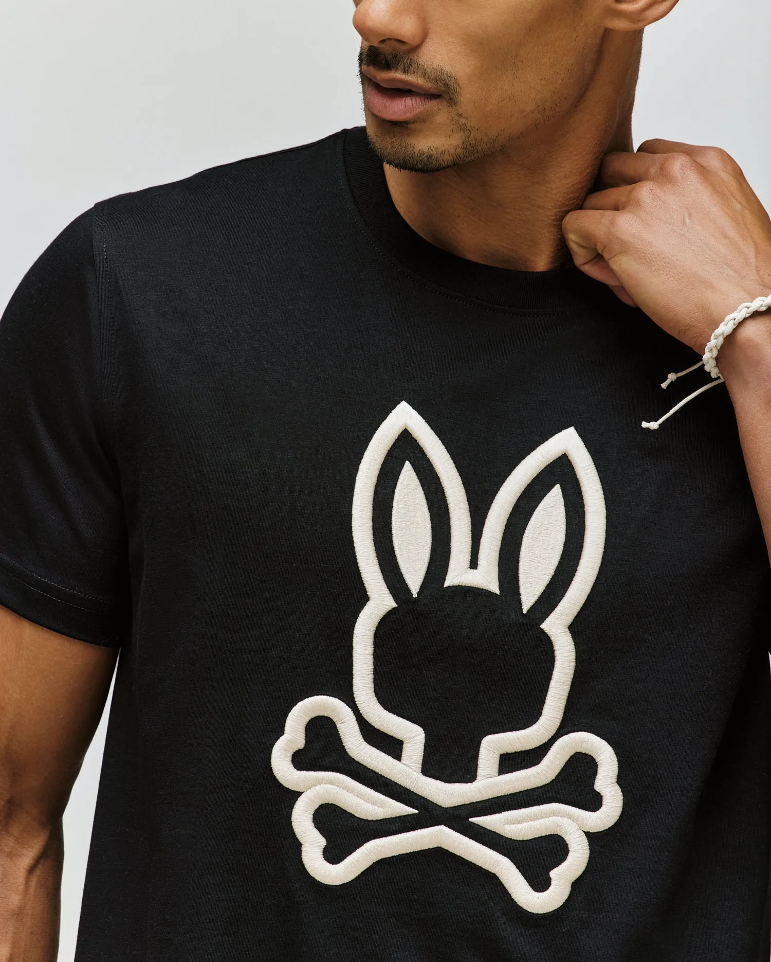 MENS NICHOLAS EMBROIDERED TEE - MT0200054 sold by Psycho Bunny product image thumbnail 5